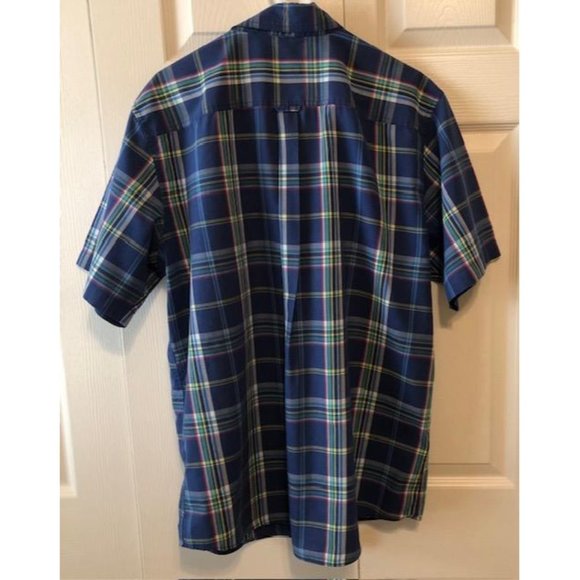 Men's Chaps Easy Care Plaid Shirt XL - Picture 2 of 5